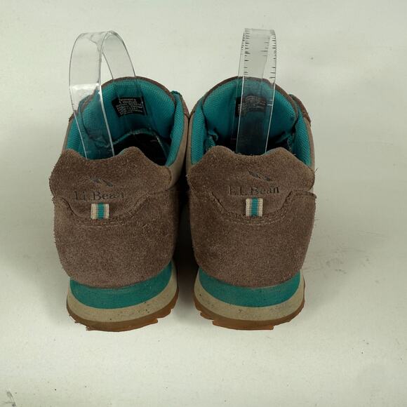 L.L. Bean Katahdin Hiking Sneakers Women's 9 Brown Suede Lace-Up Low Top Classic - Picture 7 of 10